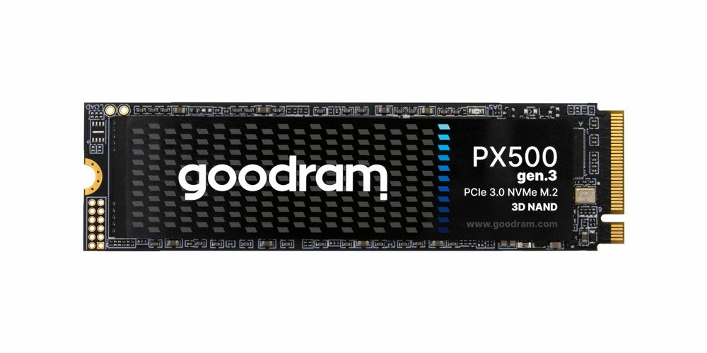 Goodram PX500 | 512GB NVMe SSD | M.2 Gen3 | 3.200MB/s Lezen | 2.400MB/s Schrijven - Matmuis